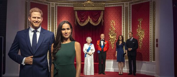 Восковые фигуры Меган Маркл и принца Гарри в музее мадам Тюссо - Sputnik Беларусь