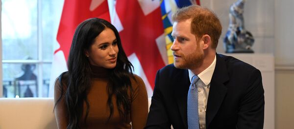 Меган Маркл и принц Гарри  - Sputnik Беларусь