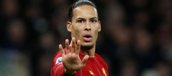 Защитник Ливерпуля Вирджил ван Дейк - Sputnik Беларусь