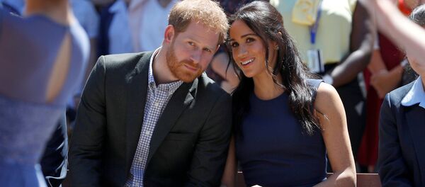 Меган Маркл и принц Гарри  - Sputnik Беларусь