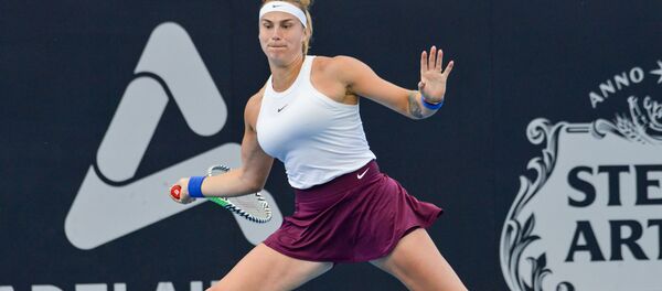 Беларуская тэнісістка Арына Сабаленка Беларуская тэнісістка Арына Сабаленка - Sputnik Беларусь