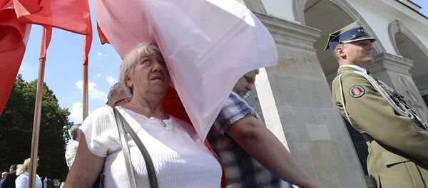 Мемориальная церемония в Варшаве, приуроченная к началу II Мировой войны Мемориальная церемония в Варшаве, приуроченная к началу II Мировой войны - Sputnik Беларусь