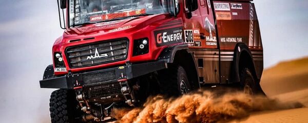 Спортивный МАЗ капотной компоновки, архивное фото - Sputnik Беларусь