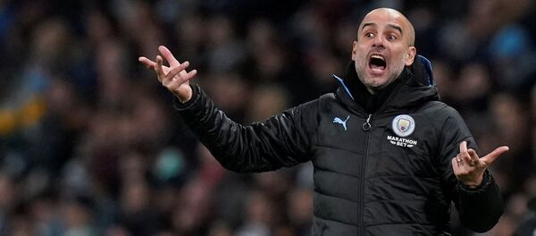 Главный тренер английского футбольного клуба Манчестер Сити Хосеп Гвардиола Главный тренер английского футбольного клуба Манчестер Сити Хосеп Гвардиола - Sputnik Беларусь