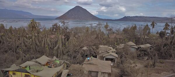 Вулкан Тааль засыпал остров пеплом – фермеры в отчаянии Вулкан Тааль засыпал остров пеплом – фермеры в отчаянии - Sputnik Беларусь