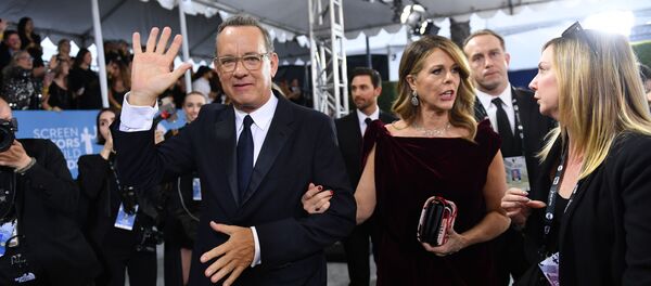 Том Хэнкс и Рита Уилсон - Sputnik Беларусь