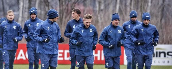 Футболисты Динамо-Брест - Sputnik Беларусь