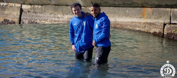 Футболисты брестского Динамо на сборе в Турции  - Sputnik Беларусь