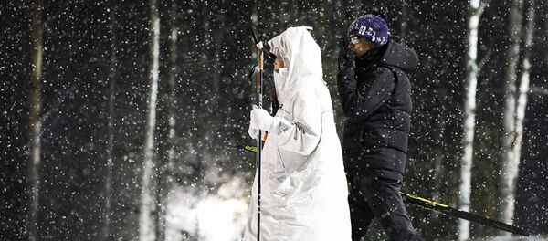 Уле-Эйнар Бьорндален и его супруга Дарья Домрачева - Sputnik Беларусь