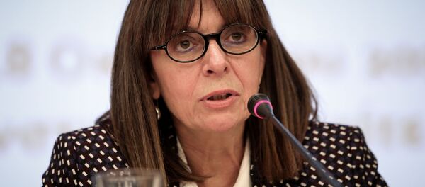 Президент Греции Екатерина Сакелларопулу - Sputnik Беларусь