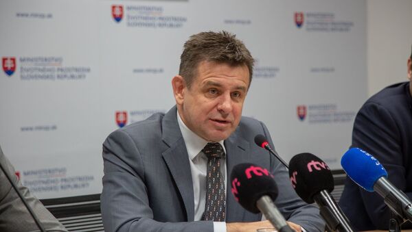 Министр окружающей среды Словакии Ласло Солимош - Sputnik Беларусь
