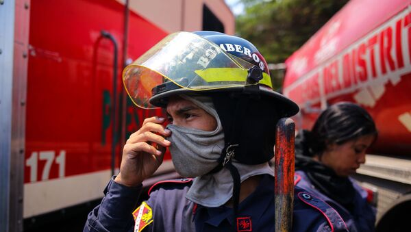 Венесуэльские пожарные, архивное фото - Sputnik Беларусь