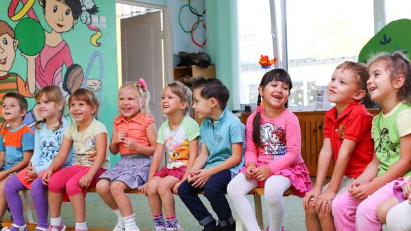 Дети в детском саду, архивное фото - Sputnik Беларусь