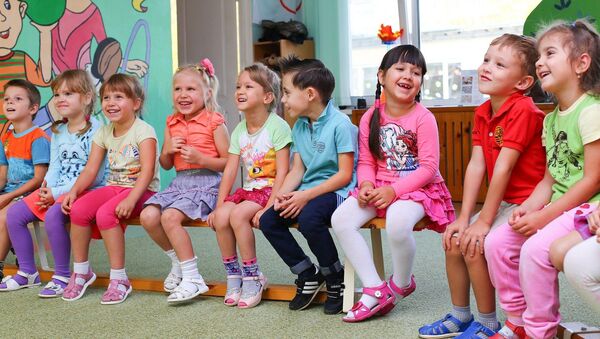 Дети в детском саду, архивное фото - Sputnik Беларусь
