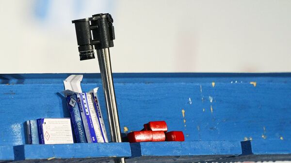 Винтовка биатлониста, архивное фото - Sputnik Беларусь