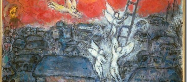 Лестница Иакова, Марк Шагал - Sputnik Беларусь