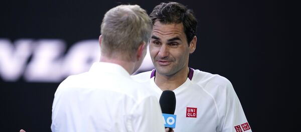 Швейцарский теннисист Роджер Федерер  - Sputnik Беларусь