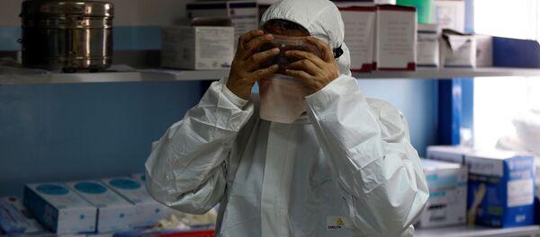 Медик в больнице, архивное фото - Sputnik Беларусь