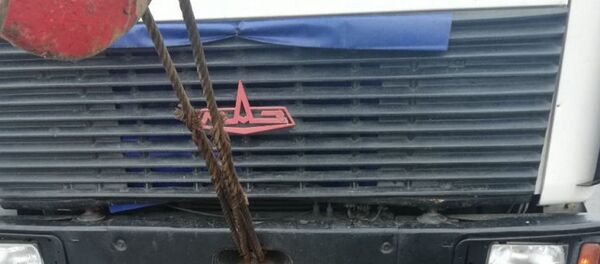 Сбивший ребенка МАЗ - Sputnik Беларусь