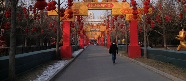 Любые массовые мероприятия в Китае запрещены, в том числе свадьбы и прощания на похоронах - Sputnik Беларусь