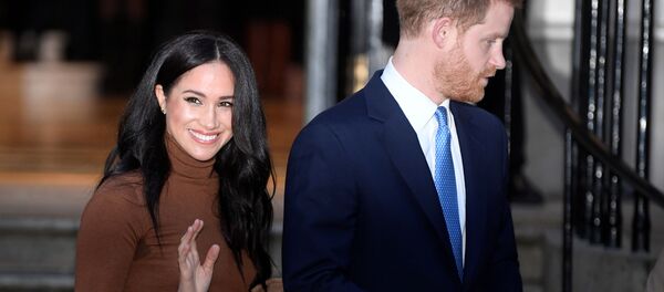 Меган Маркл и принц Гарри - Sputnik Беларусь