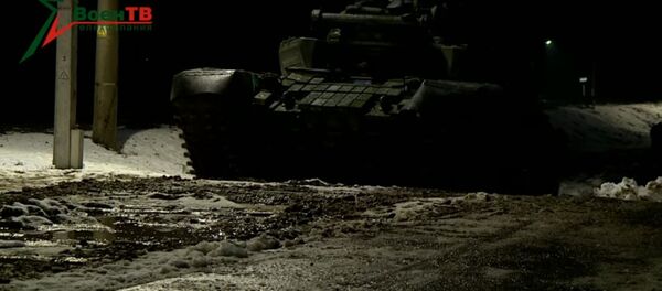 Ваенная тэхніка з'явілася на беларускіх дарогах – відэа - Sputnik Беларусь