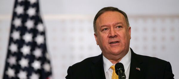 Госсекретарь США Майкл Помпео Госсекретарь США Майкл Помпео - Sputnik Беларусь