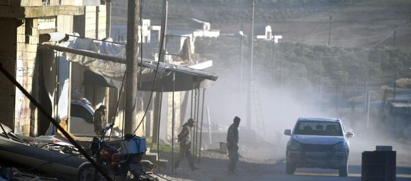 Ситуация в населенном пункте ад-Дейр аш-Шаркий в Сирии Ситуация в населенном пункте ад-Дейр аш-Шаркий в Сирии - Sputnik Беларусь