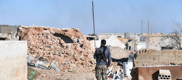 Ситуация в населенном пункте ад-Дейр аш-Шаркий в Сирии - Sputnik Беларусь