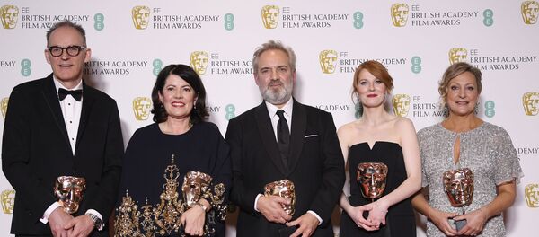 Съемочная группа 1917 на церемонии вручения премии BAFTA - Sputnik Беларусь