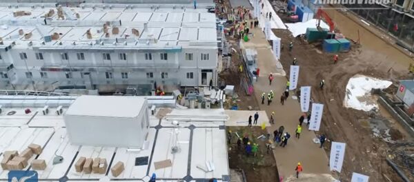 Видеофакт из Уханя: как выглядит первая больница для больных коронавирусом - Sputnik Беларусь