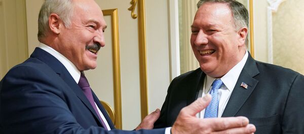 Александр Лукашенко и Майк Помпео - Sputnik Беларусь