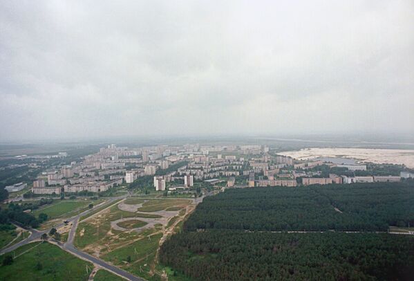 Фота зроблена 15 жніўня 1986 года пасля эвакуацыі жыхароў - Sputnik Беларусь