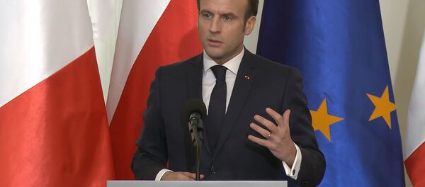 Президент Франции Макрон призвал к диалогу с Россией - Sputnik Беларусь