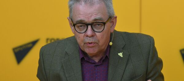 Председатель Совета директоров газеты Комсомольская правда, гендиректор радиостанции Говорит Москва Владимир Мамонтов - Sputnik Беларусь