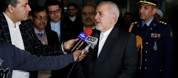 Министр иностранных дел Ирана Мохаммад Джавад Зариф  - Sputnik Беларусь