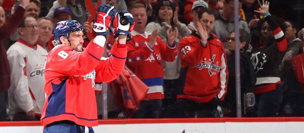 Российский капитан Вашингтон Кэпиталз Александр Овечкин  - Sputnik Беларусь