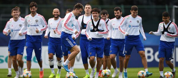 Игроки сборной России по футболу - Sputnik Беларусь
