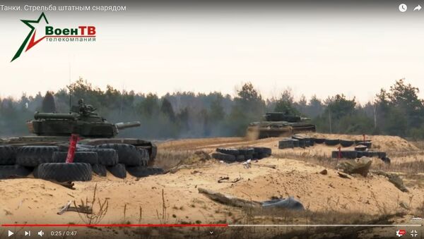 На очереди – танкисты: видео проверки боеготовности белорусских войск - Sputnik Беларусь
