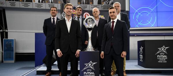 Жеребьевка мини-футбольной ЛЧ - Sputnik Беларусь