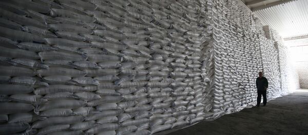 Склад готовой продукции на сахарном заводе - Sputnik Беларусь