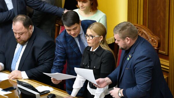 Лидер партии Батькивщина Юлия Тимошенко - Sputnik Беларусь
