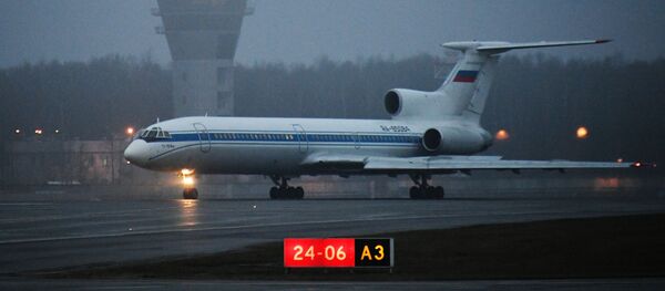 Самолет Ту-154М в аэропорту Внуково - Sputnik Беларусь