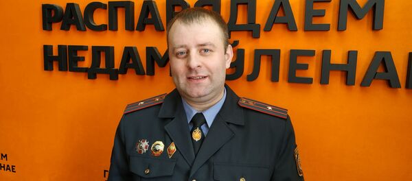 Заместитель начальника ГАИ Минской области Дмитрий Христовский - Sputnik Беларусь