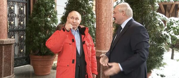 Александр Лукашенко и Владимир Путин - Sputnik Беларусь