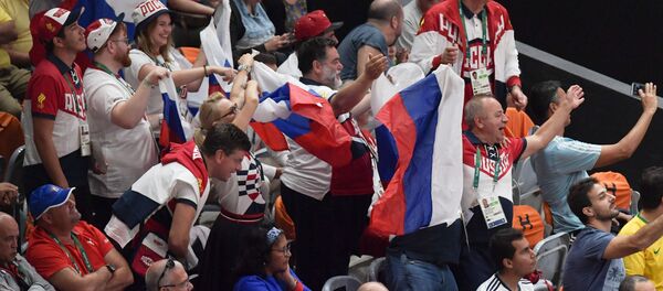 Российские болельщики на Играх-2016, архивное фото - Sputnik Беларусь