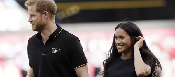 Принц Гарри и Меган Маркл Принц Гарри и Меган Маркл - Sputnik Беларусь