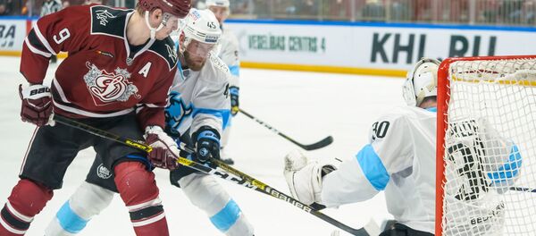 Матч КХЛ между рижским и минским Динамо - Sputnik Беларусь