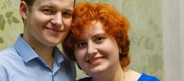 Алексей и Катерина Гаркун познакомились в соцсетях - Sputnik Беларусь