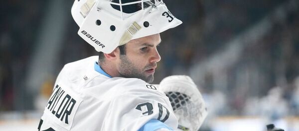 Голкипер ХК Динамо-Минск Дэнни Тэйлор - Sputnik Беларусь